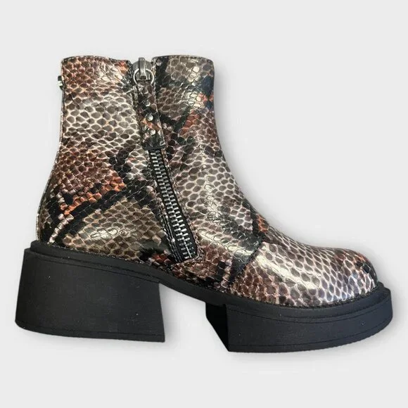 Seven7 Snake Skin Booties - Picture 3 of 4